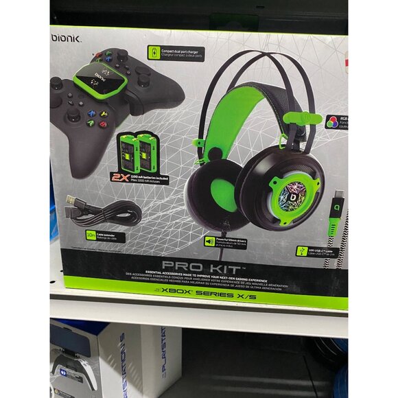 Bionik Pro Kit Microsoft Xbox Series X/S Pro Kit Sealed Black Size Os New In Box - Picture 7 of 8